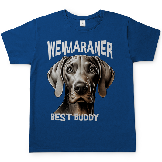 Weimaraner Kopf - Best Buddy, Herren T-Shirt