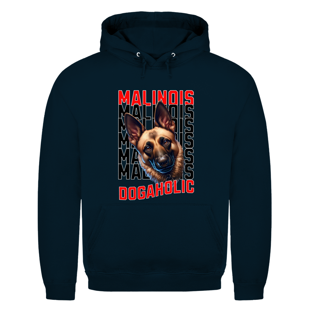 Herren Hoodie Malinois Dogaholic