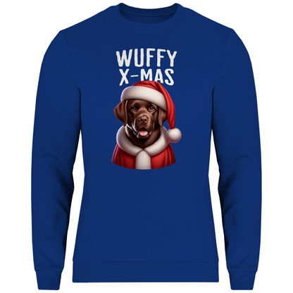 Labrador Weihnachts-Sweatshirt Herren/Unisex