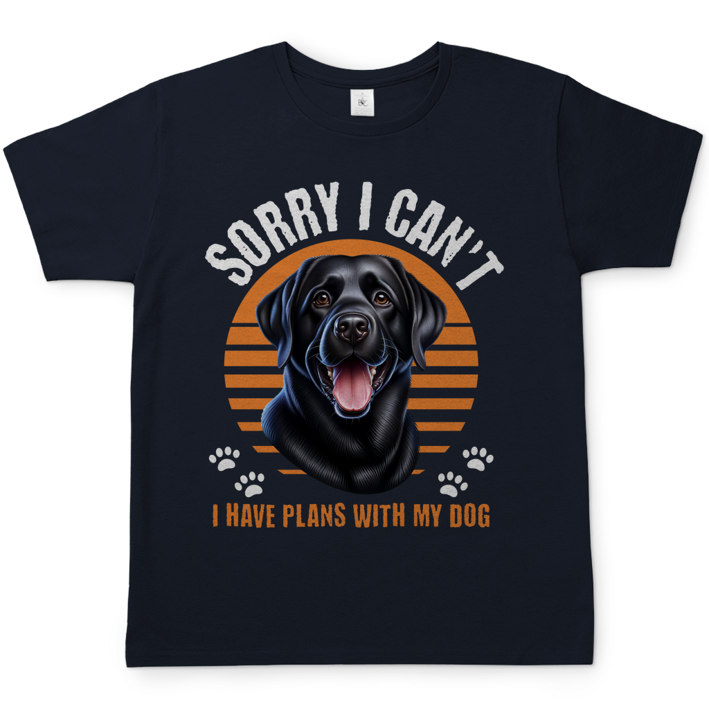 Labrador T-Shirt „Sorry I Can’t“ – Shirt für echte Hundefans
