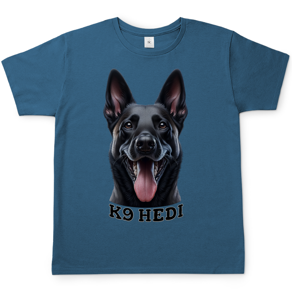 Hundeshirt mit Wunschtext, Herren, Unisex