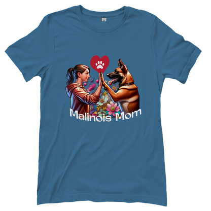 Damen T-Shirt Malinois Mom