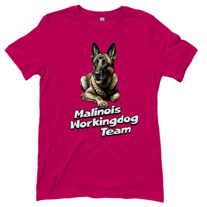 Damen T-Shirt Malinois Workingdog Team