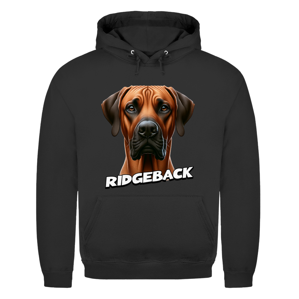 Herren Hoodie Ridgeback Kopf mit Schriftzug