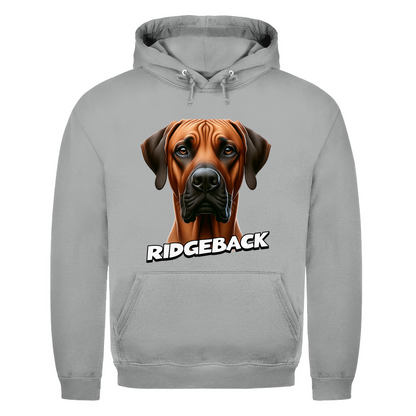 Herren Hoodie Ridgeback Kopf mit Schriftzug