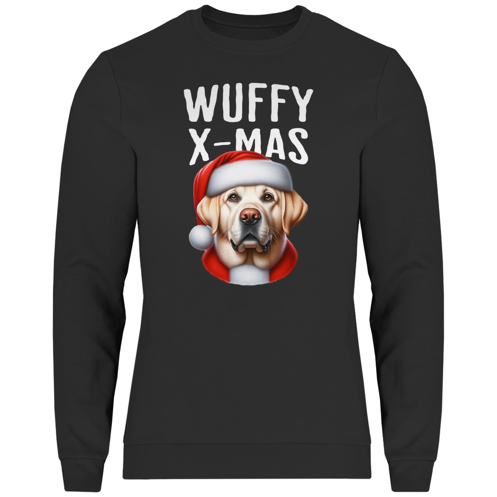 Sweatshirt X-Mas Golden Retriever Herren/Unisex