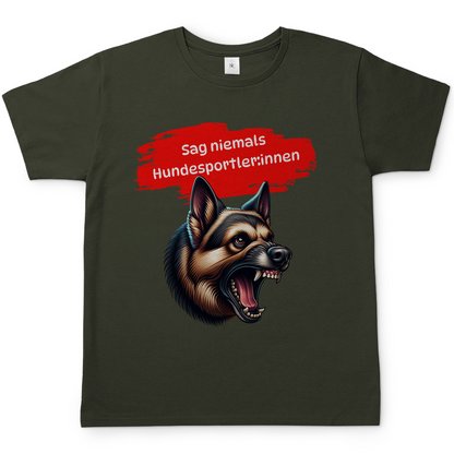 Gender-Wahnsinn, Deutscher Schäferhund Herren T-Shirt