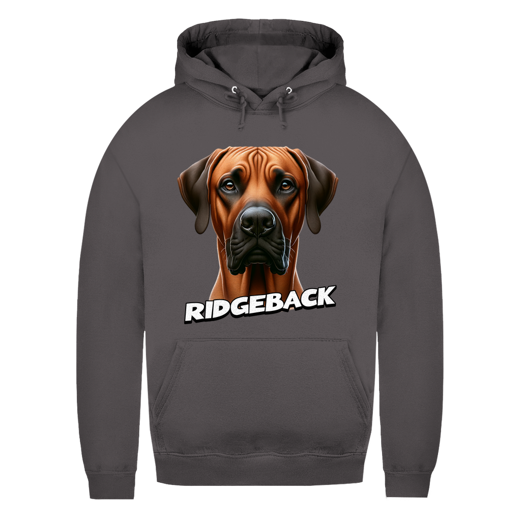 Damen Hoodie Ridgeback Kopf mit Schriftzug