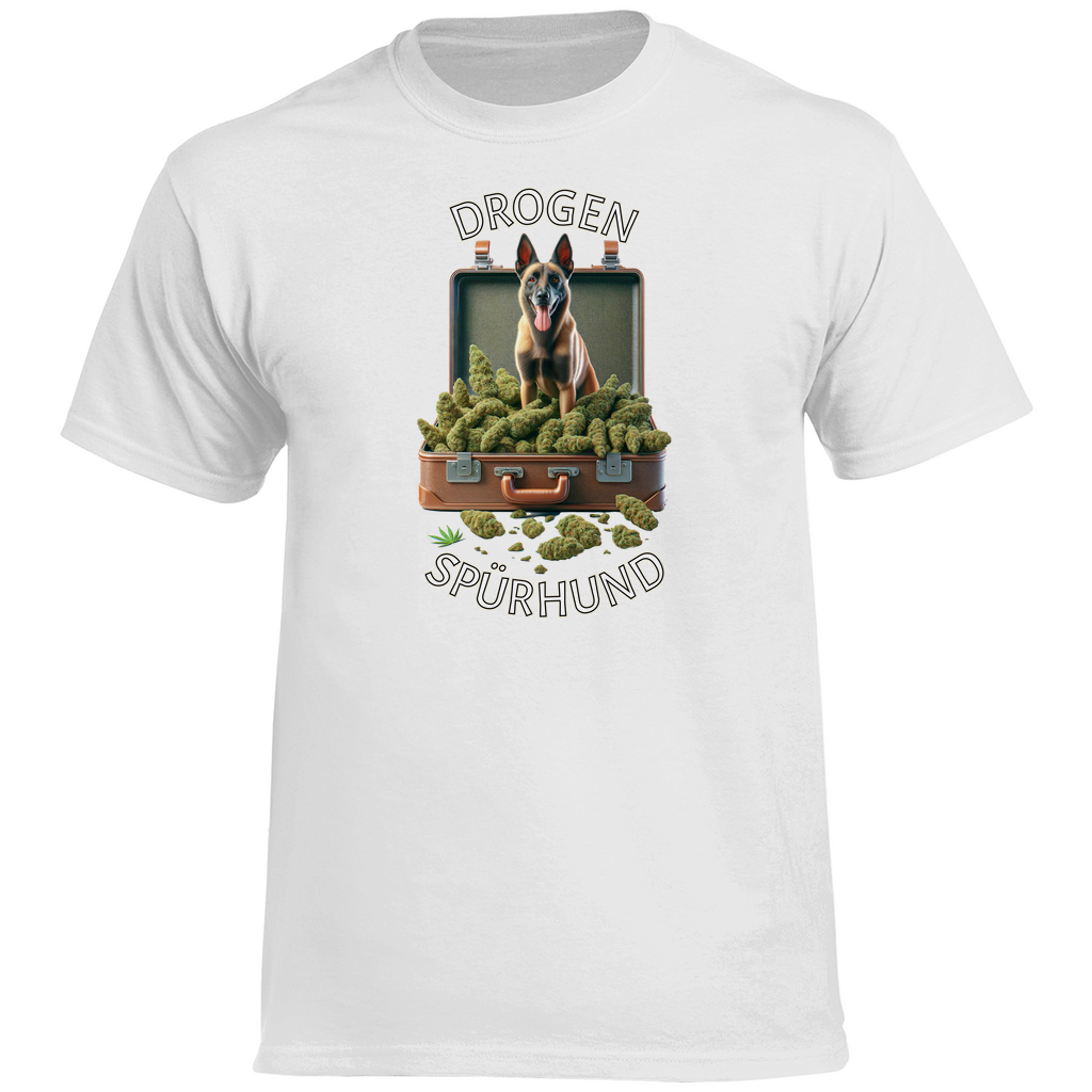 Drogen-Spürhund Malinois Shirt – K9-Edition für Hundefans