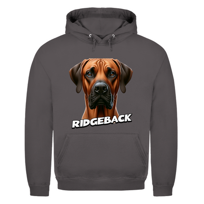 Herren Hoodie Ridgeback Kopf mit Schriftzug