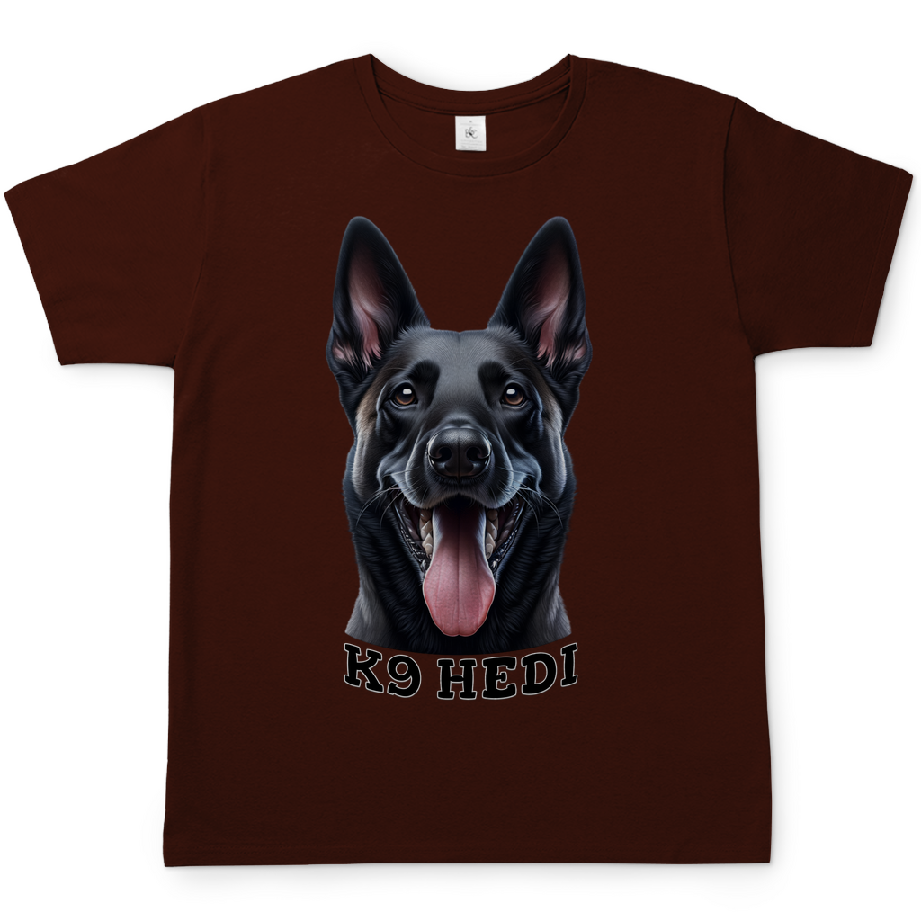 Hundeshirt mit Wunschtext, Herren, Unisex
