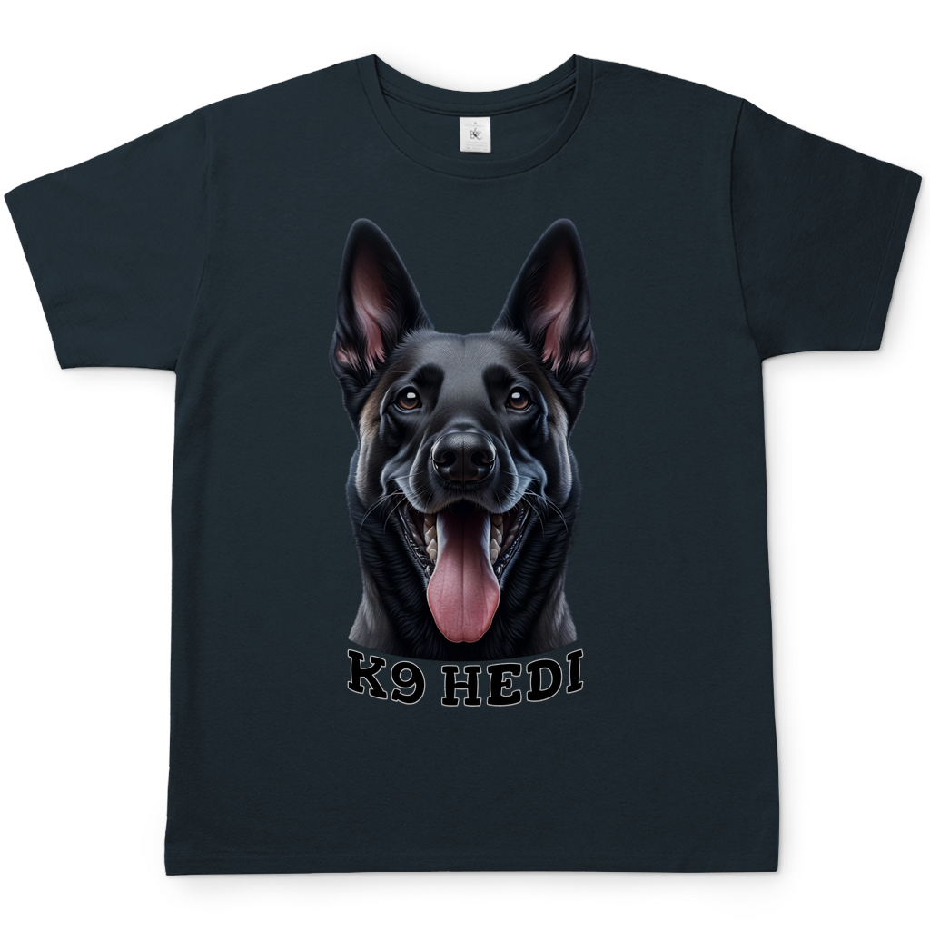Hundeshirt mit Wunschtext, Herren, Unisex