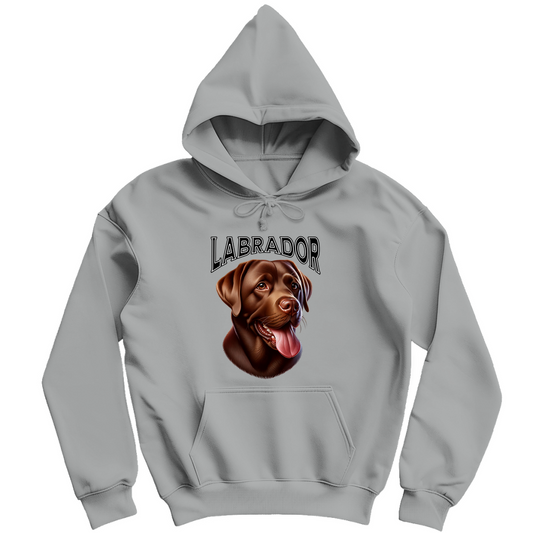 Herren Hoodie Labrador Schoko