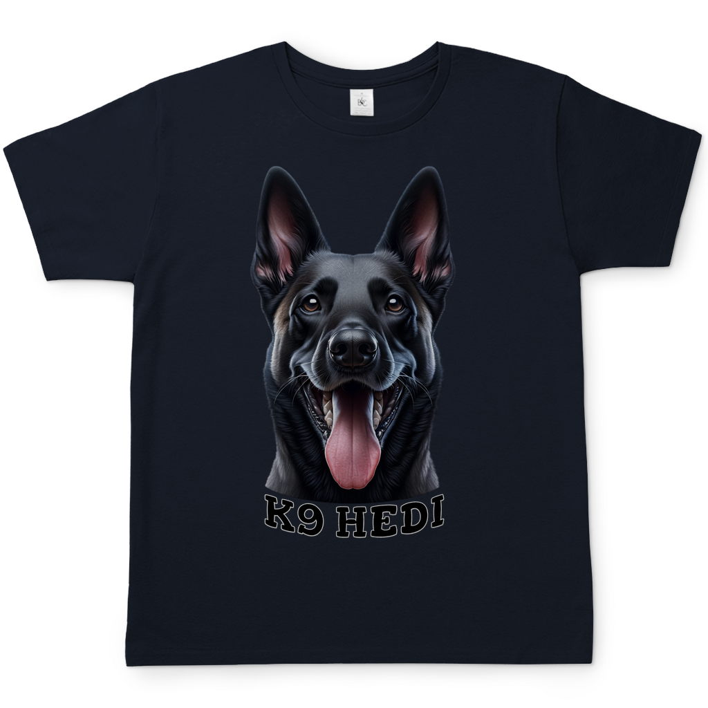 Hundeshirt mit Wunschtext, Herren, Unisex