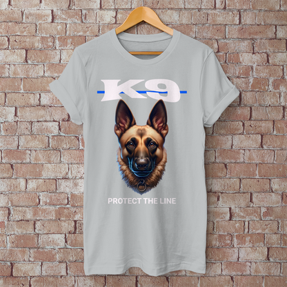 Herren T-Shirt Thin Blue Line Malinois