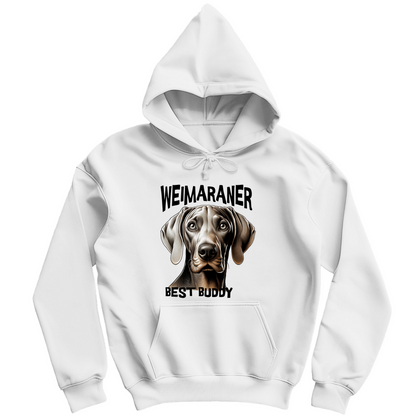 Herren Hoodie Weimaraner Kopf