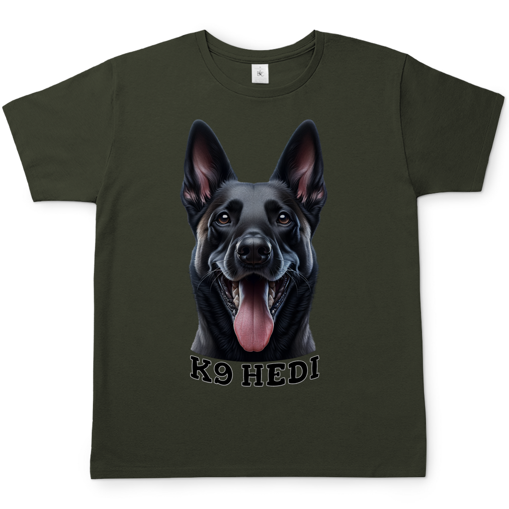Hundeshirt mit Wunschtext, Herren, Unisex