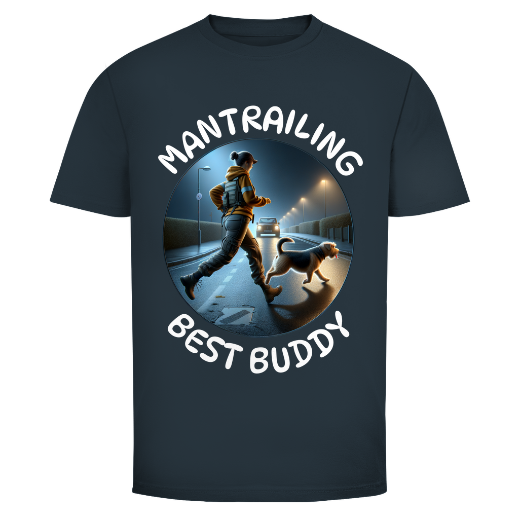 Mantrailing - Best Buddy Herren T-Shirt