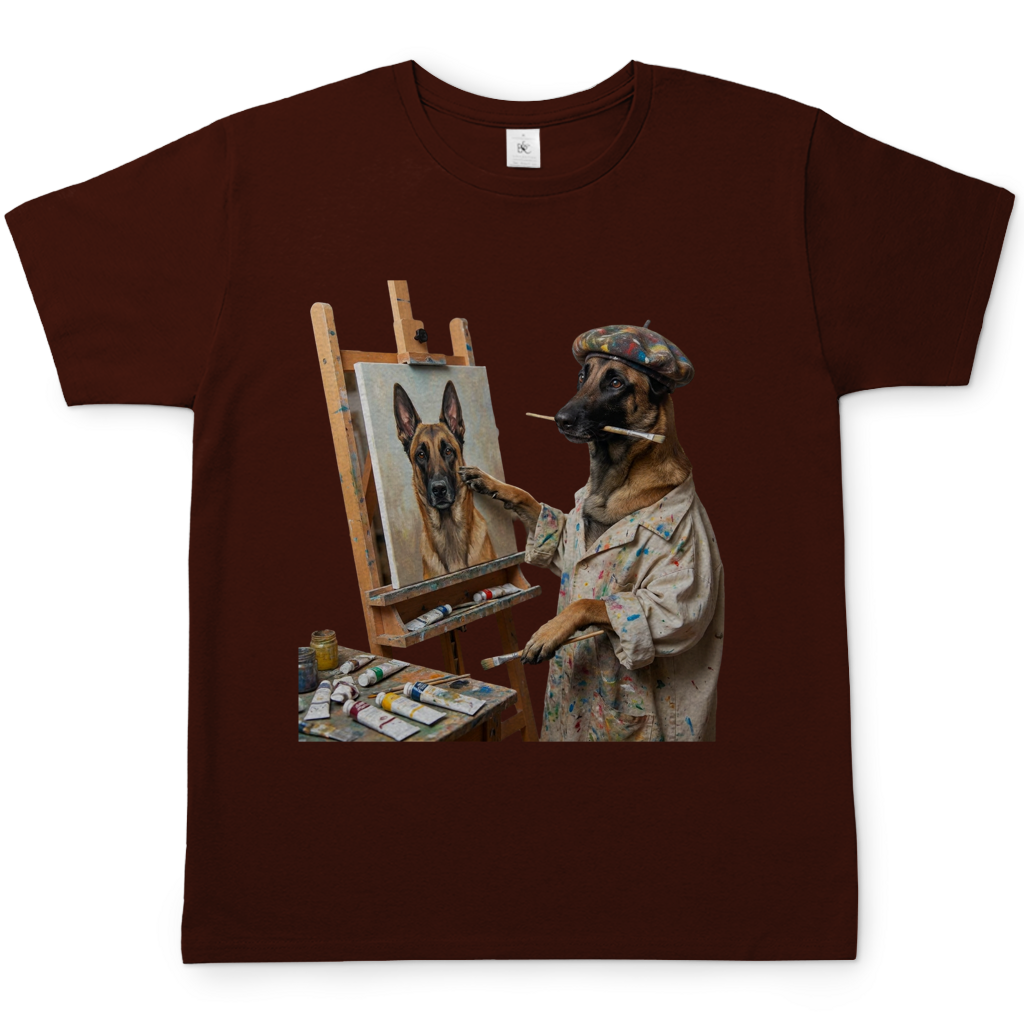 Exclusives Hundemotiv T-Shirt Unikat