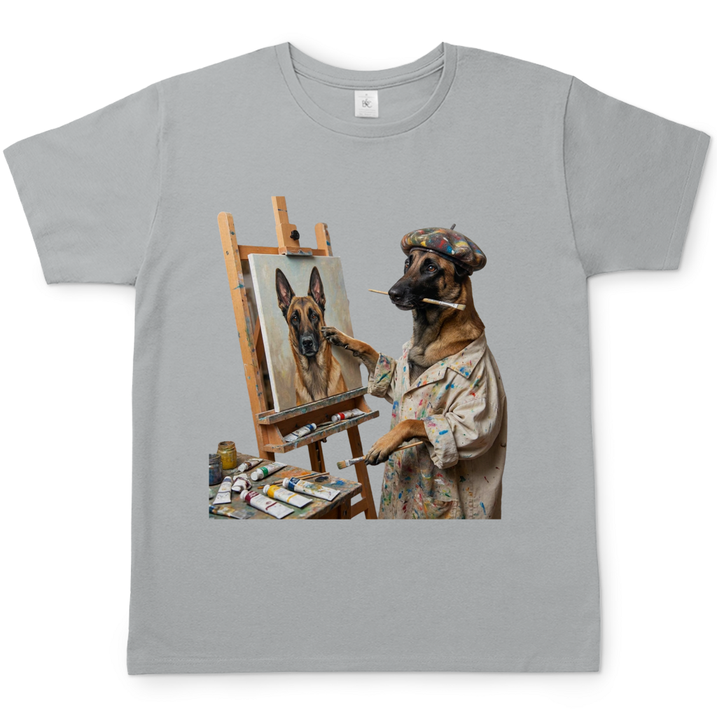 Exclusives Hundemotiv T-Shirt Unikat