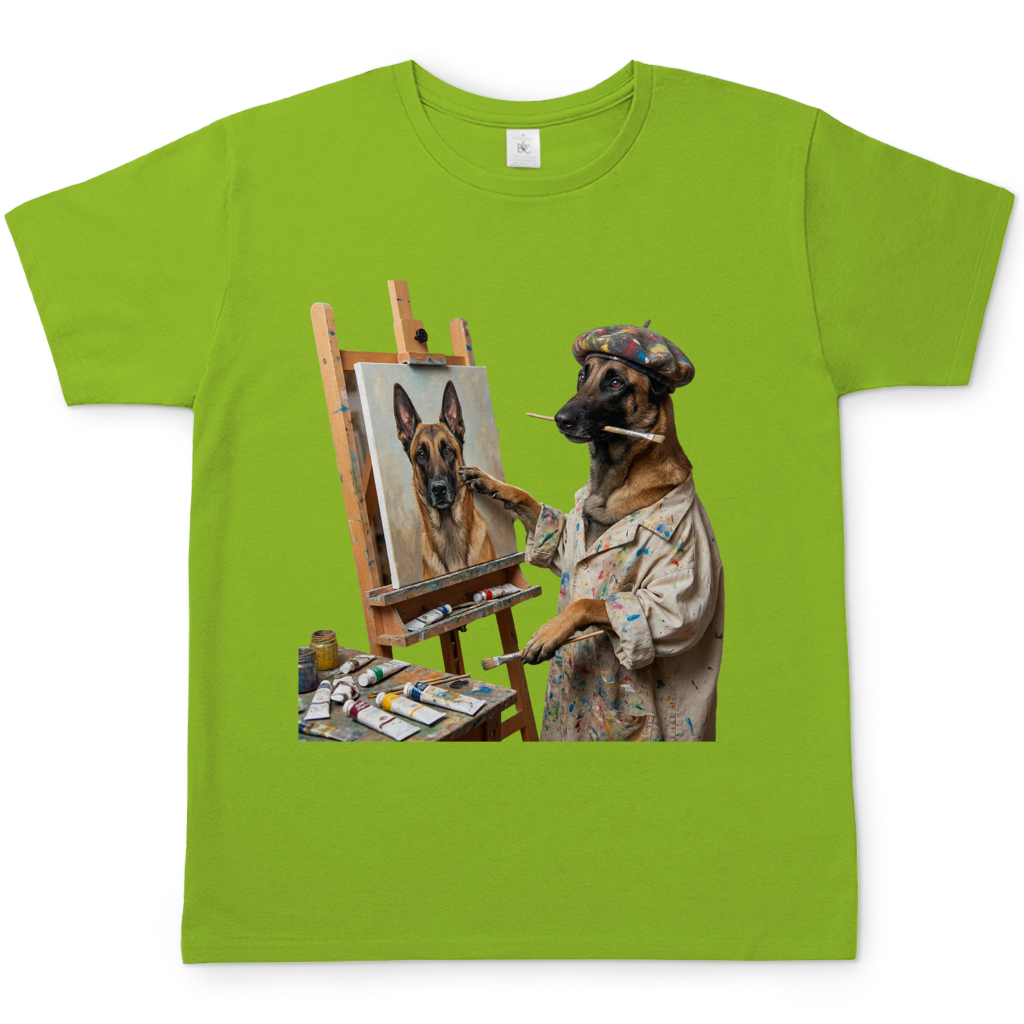 Exclusives Hundemotiv T-Shirt Unikat