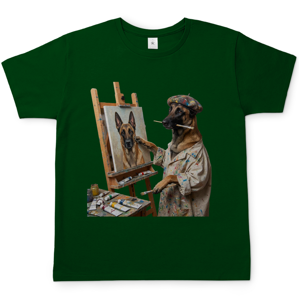 Exclusives Hundemotiv T-Shirt Unikat