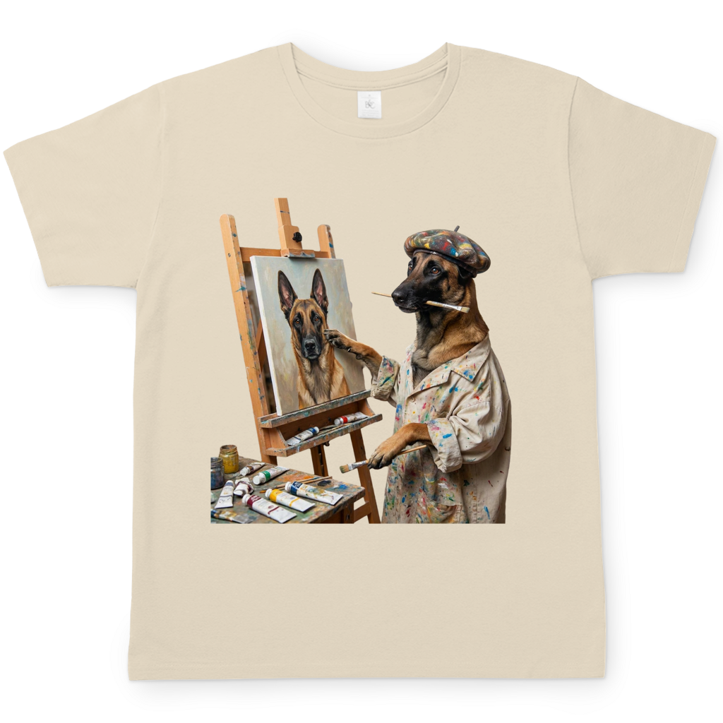 Exclusives Hundemotiv T-Shirt Unikat