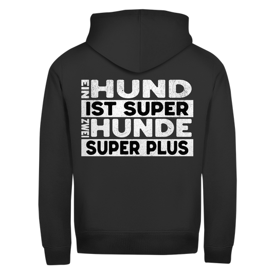 Herren Zipper Hoodie Hund. Ein Hund ist super Statement für echte Hundefans