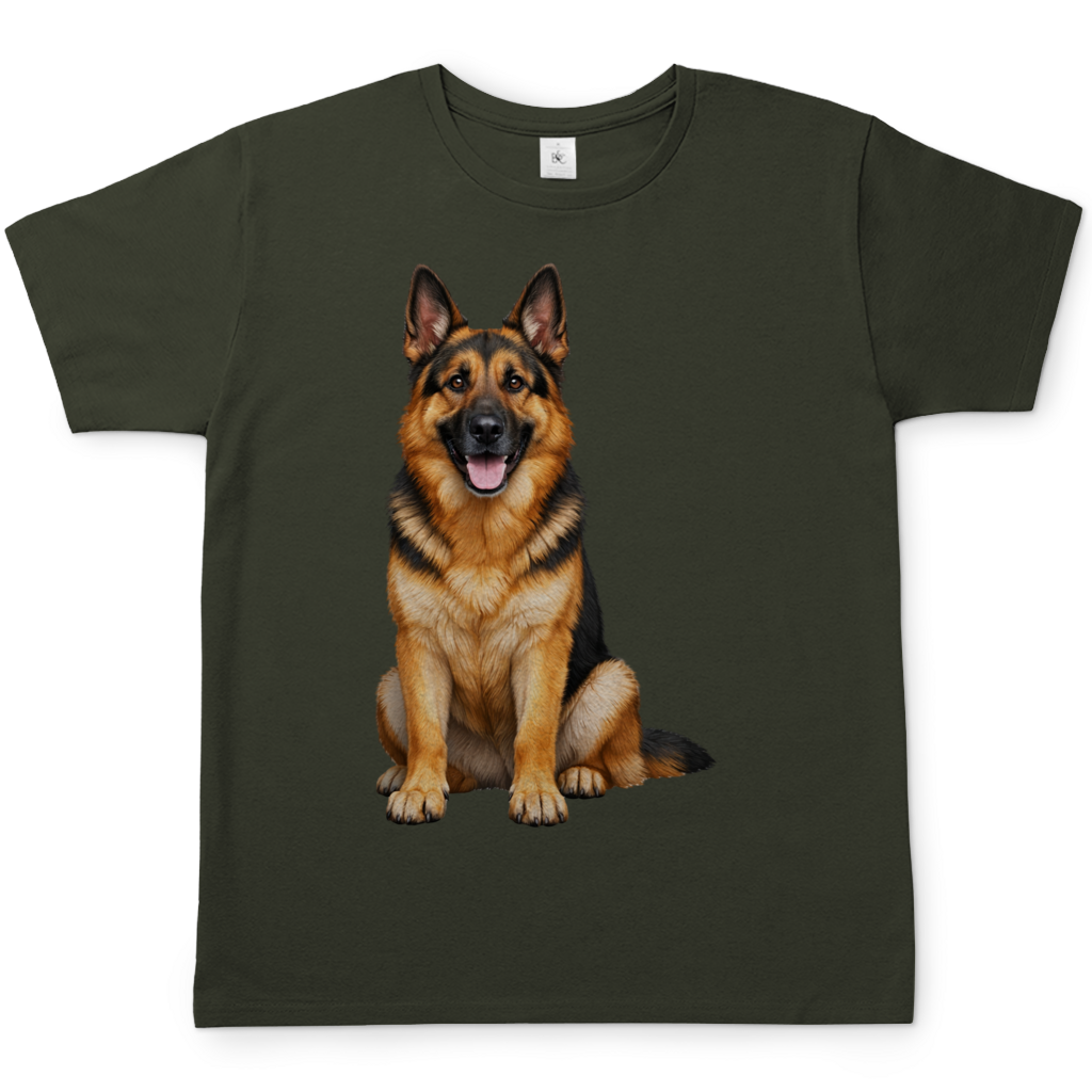 T-Shirt Deutscher Schäferhund – Motiv Shirt für Hundefans