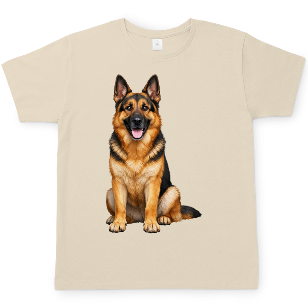 T-Shirt Deutscher Schäferhund – Motiv Shirt für Hundefans
