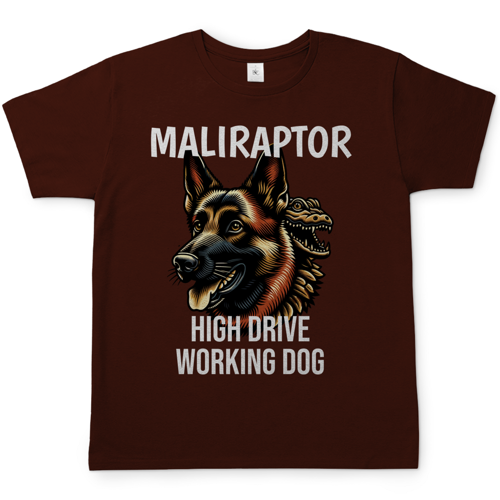Malinois - Maliraptor T-Shirt High Drive Working Dog