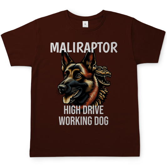 Malinois - Maliraptor T-Shirt High Drive Working Dog