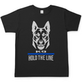 Hundeführer T-Shirt K9 Hold the Line