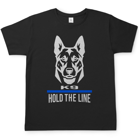 Hundeführer T-Shirt K9 Hold the Line