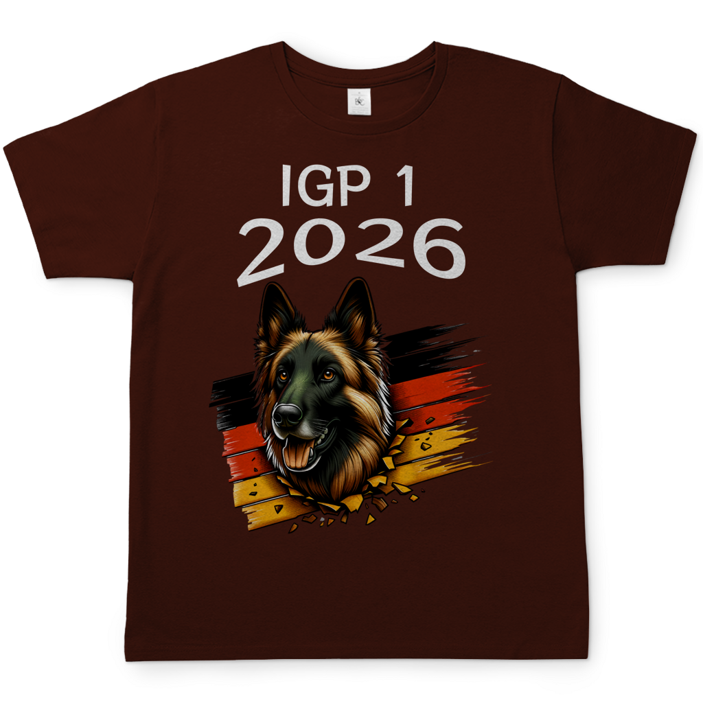 IGP Deutscher Schäferhund T-Shirt personalisierbar
