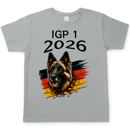IGP Deutscher Schäferhund T-Shirt personalisierbar