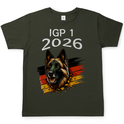 IGP Deutscher Schäferhund T-Shirt personalisierbar