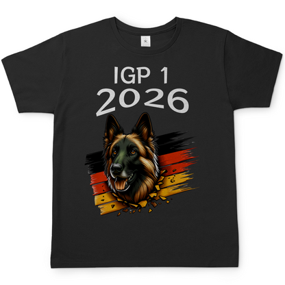IGP Deutscher Schäferhund T-Shirt personalisierbar