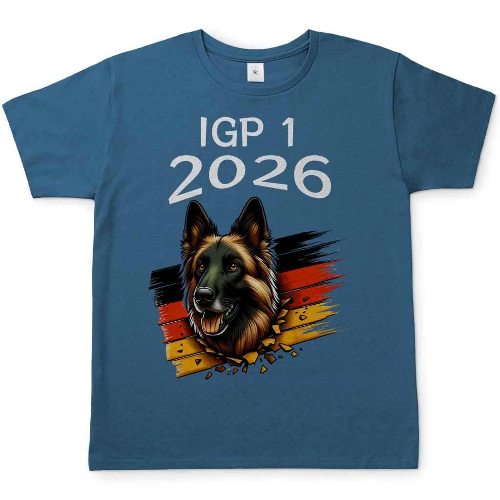 IGP Deutscher Schäferhund T-Shirt personalisierbar