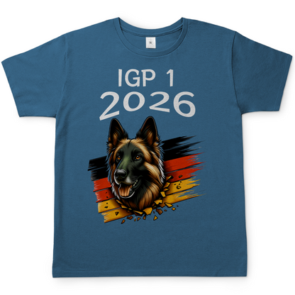 IGP Deutscher Schäferhund T-Shirt personalisierbar