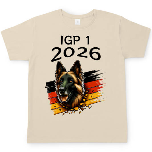 IGP Deutscher Schäferhund T-Shirt personalisierbar