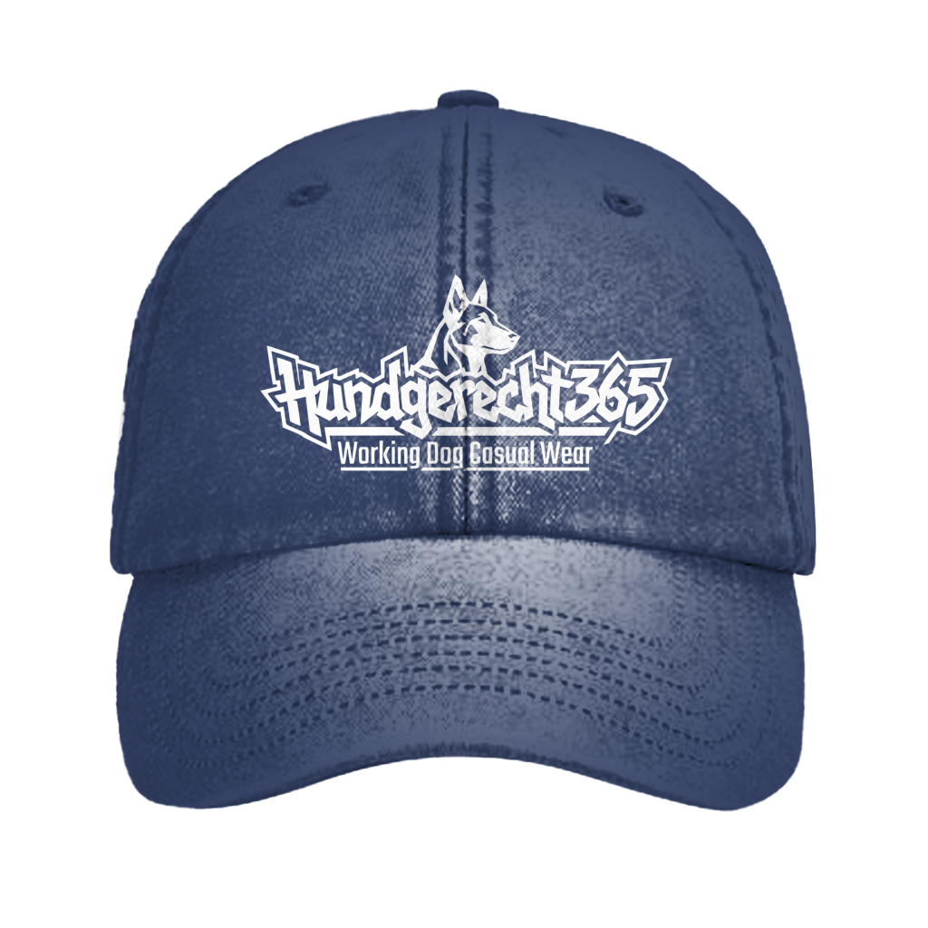 Hundgerecht365 Vintage Cap mit Logo