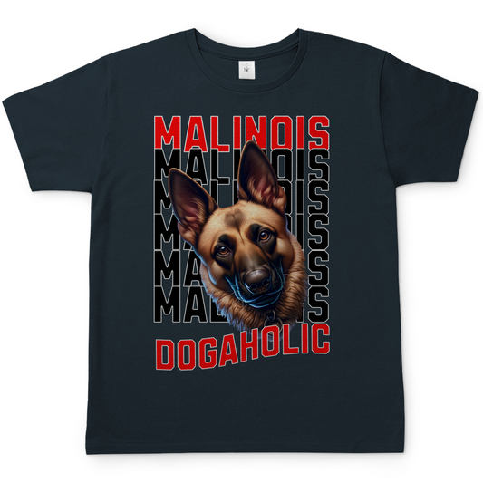 Malinois Dogaholic T-Shirt  Herren