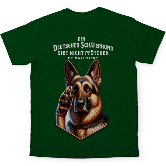 Herren T-Shirt DSH geben nicht Pfötchen