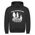 Hoodie Dog Adventure Team für Herren