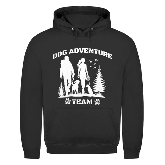 Hoodie Dog Adventure Team für Herren