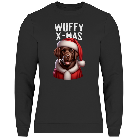 Labrador Weihnachts-Sweatshirt Herren/Unisex