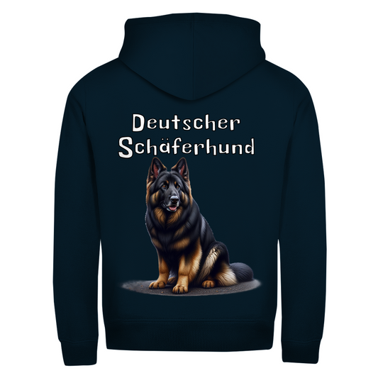 Herren Zipper Hoodie Deutscher Schäferhund