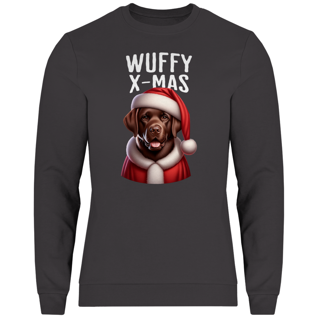 Labrador Weihnachts-Sweatshirt Herren/Unisex