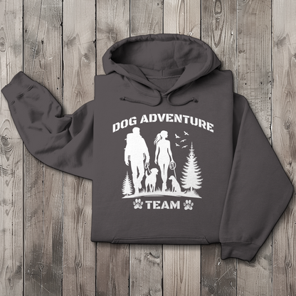 Hoodie Dog Adventure Team für Herren